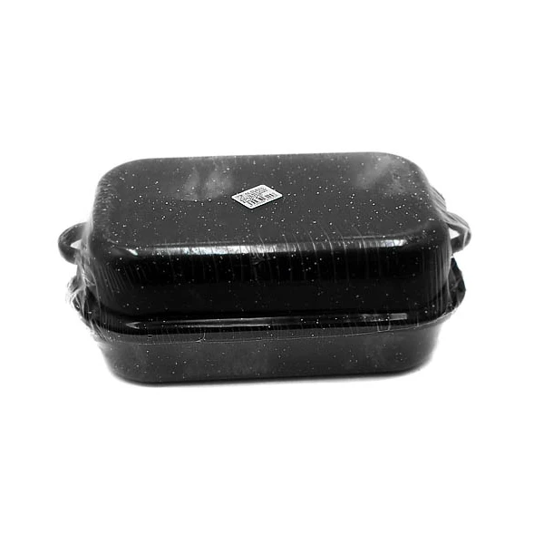 ELO-GĘSIARKA EMALIOWANA PROSTOKĄTNA 36CM