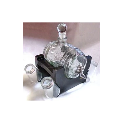 BIOWIN-BECZKA 0,75L+4 KIELISZKI 690175