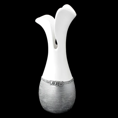 CER-WAZON TULIPAN SMUKŁY DUŻY *DEKOR AKSAMIT* C-523AK