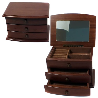 TOM-SZKATUŁKA DREWNO TZ12 22X15,5X14,5CM