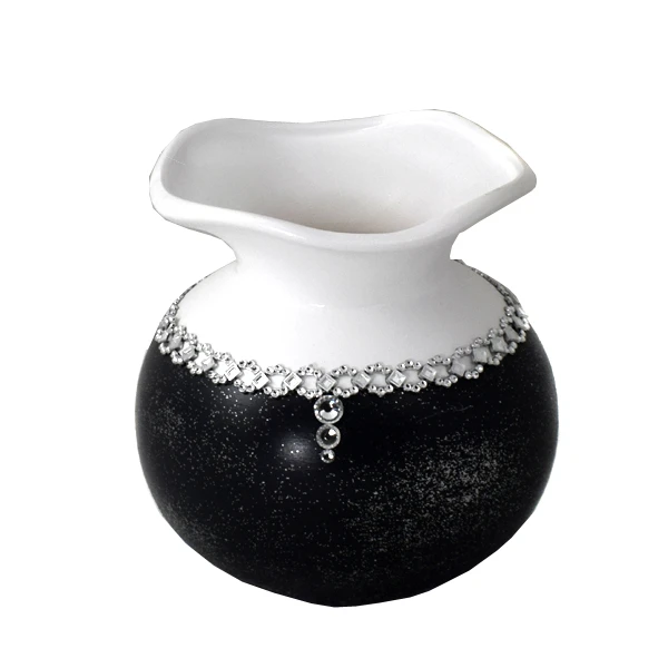 CER-WAZON GRUBY KWIAT MAŁY *DECOR BROKAT* C-667B