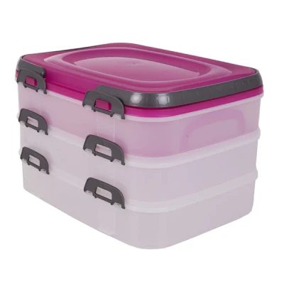 DAJ-POJEMNIK NA CIASTO 3-PIĘTROWY 34001