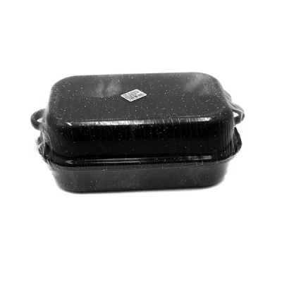 ELO-GĘSIARKA EMALIOWANA PROSTOKĄTNA 40CM