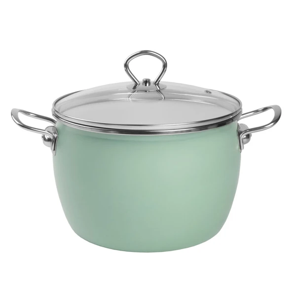 RYB-GARNEK EMALIOWANY OKUWANY  22 Z/P 5L ZIELONY  MARYNA