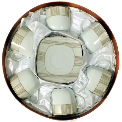 VERONI-KPL. FILIŻANEK 6+6 *MYSTIC* GS675