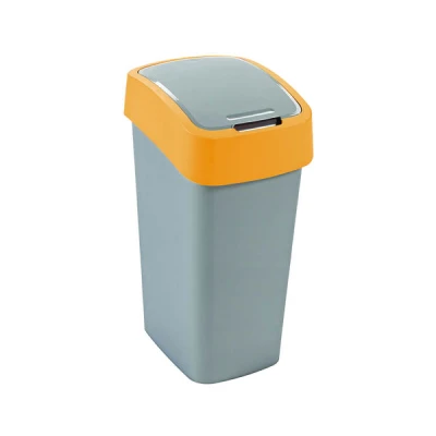 KOSZ NA ŚMIECI *FLIP BIN* 45L ŻÓŁTA  POKRYWA 195023