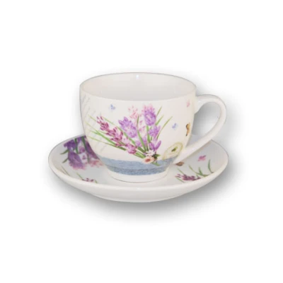 MON-KPL.6 FILIŻANEK ZE SPODKAMI 010187