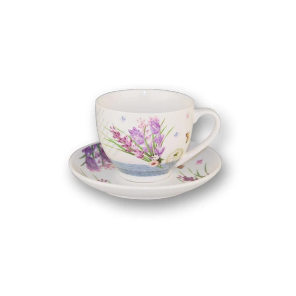 MON-KPL.6 FILIŻANEK ZE SPODKAMI 010187