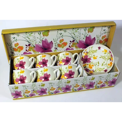 MON-KPL.6 FILIŻANEK ZE SPODKAMI 060549