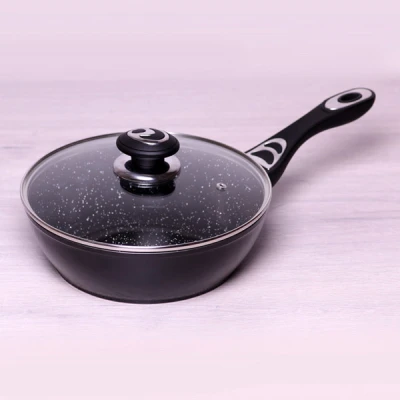 RAVEX-PATELNIA MARMURKOWA 24CM GŁEBOKA ZP 4252MR