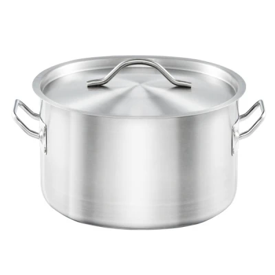 ST-GARNEK ŚREDNI STALOWY BASIC 16CM/1,9L Z/P 012166