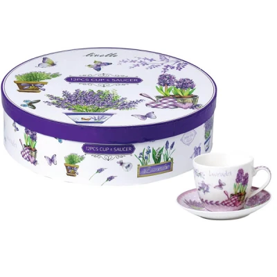 TOM-KPL. FILIŻANEK+SPODEK 6+6 250ML CR6-14