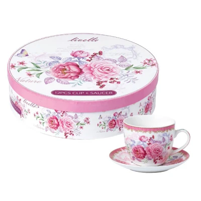 TOM-KPL. FILIŻANEK+SPODEK 6+6 250ML CR6-21