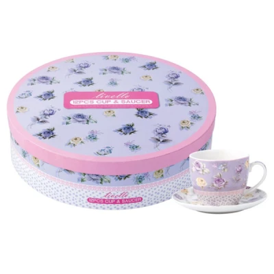 TOM-KPL. FILIŻANEK+SPODEK 6+6 250ML CR6-40