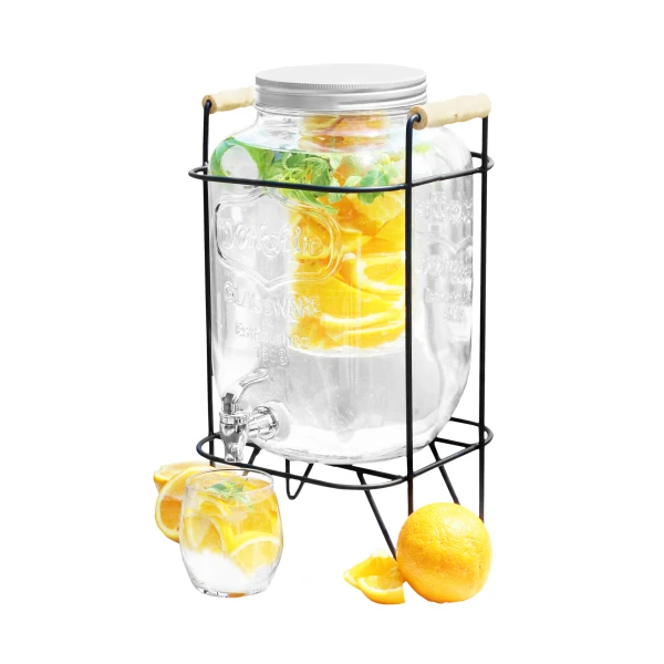 CH-SŁÓJ Z KRANEM NA STOJAKU 8L 1717