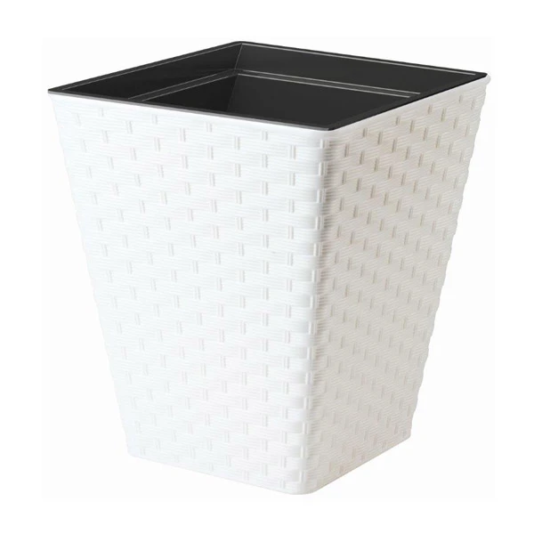 DONICA RATTANA KWADRAT 40 BIAŁY+ WKŁAD