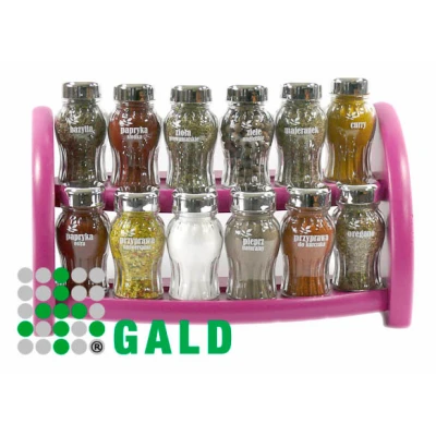 GALD-PÓŁKA STOJ/WISZ.12 *S* CHROM FIOLETOWY