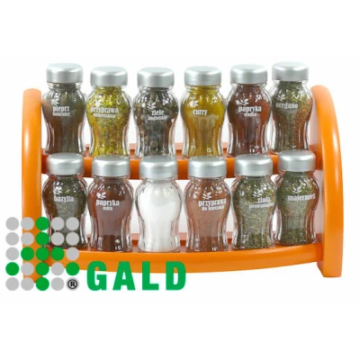 GALD-PÓŁKA STOJ/WISZ.12 *S* CHROM POMARAŃCZ