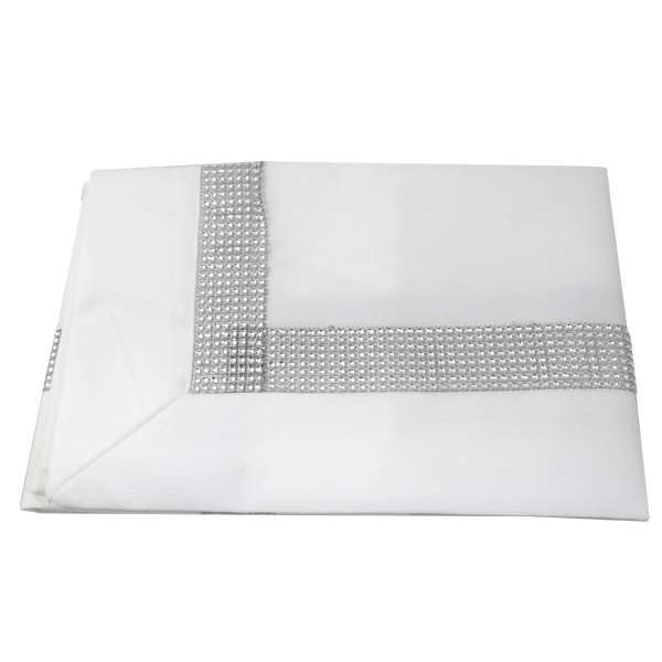 MESA-OBRUS *GLAMUR* BIAŁY 140X240 049