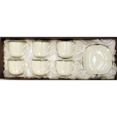 MONDEX-KPL.6 FILIŻANEK ZE SPODKAMI Y54-6