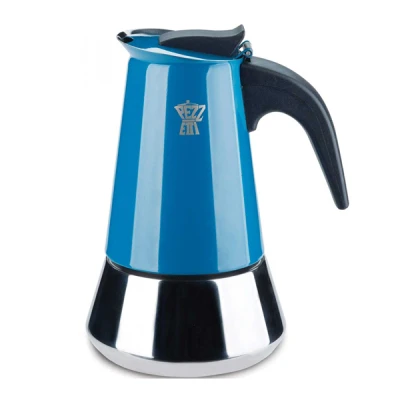 SC-KAWIARKA *PEZZETTI STEELEXPRESS* 4TZ TURKUSOWA