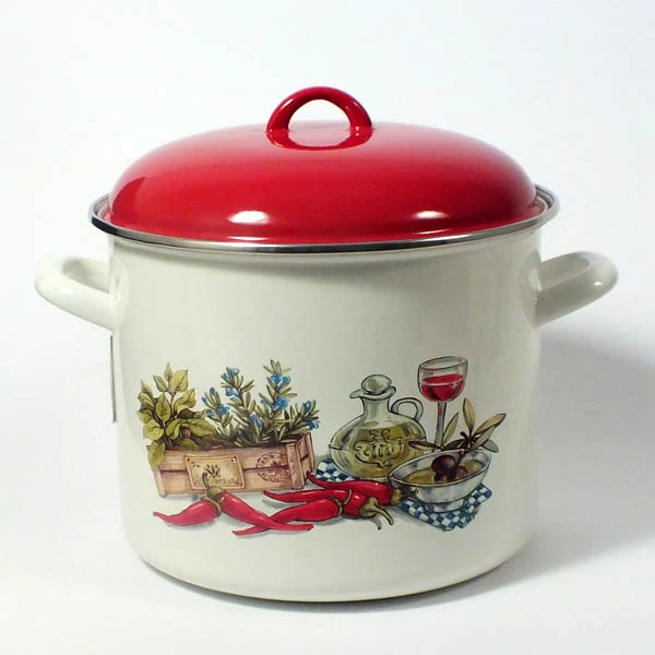 TG-GARNEK EMAL.*WYSOKI BELLY* 24 Z/P *PAPRYKA 1411*