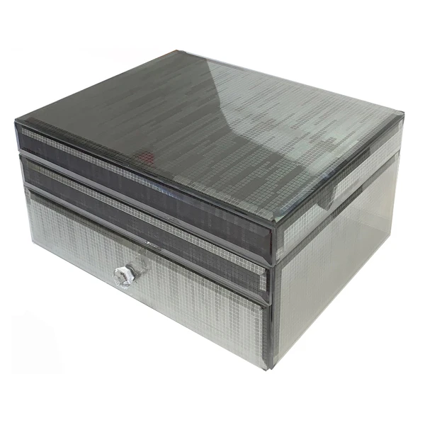 TOM-SZKATUŁKA LUSTRZANA 22X17X10,5CM SL01