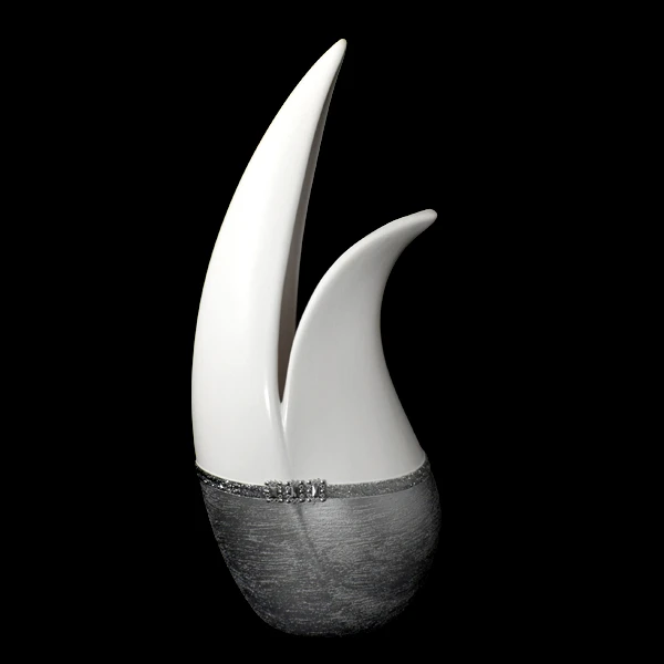 CER-WAZON DELFIN DUŻY *DEKOR AKSAMIT* C-570AK