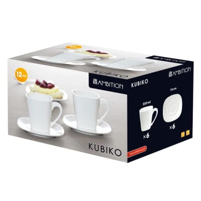 DAJ-KPL. KAWA 6+6 *KWADRAT* 220ML 94633