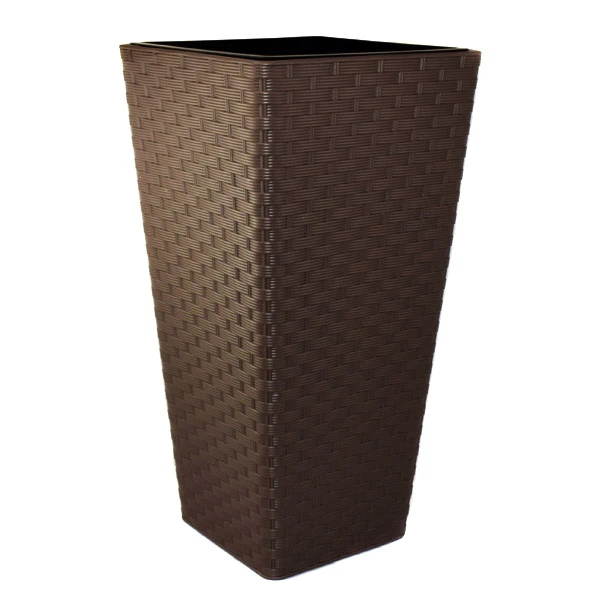 DONICA *RATTANA SLIM* KWADRAT 40 BROWNIE + WKŁAD