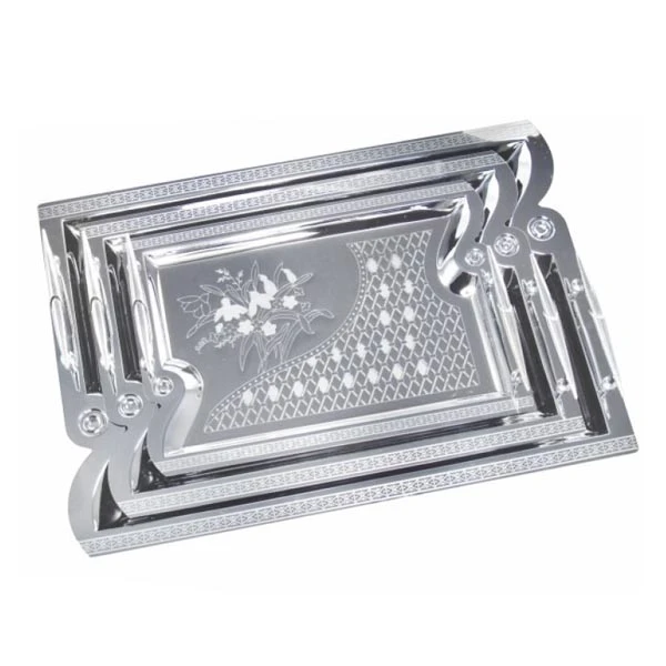 KH-4743 KPL. 3 TAC PROSTOKĄTNYCH METAL