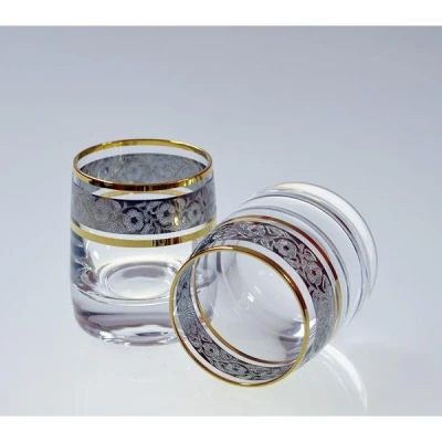 BOH-KPL* 6 KIELISZKÓW WÓDKA *ZDOB.43249* 949315