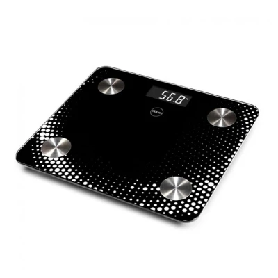 ELDOM-WAGA ELEKTRONICZNA ŁAZIENKOWA INTELIGENTNA *ULLIE-CZARNA* TWO550C