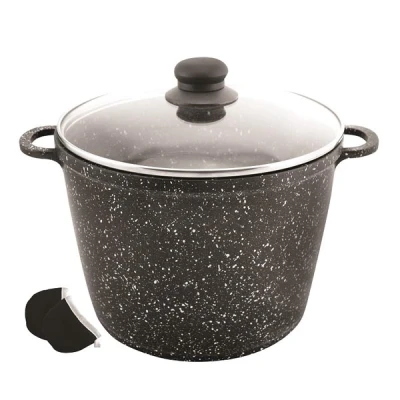 KH-3767 GARNEK ŻARO Z POWŁOKĄ MARMUROWĄ 24CM/6,1L