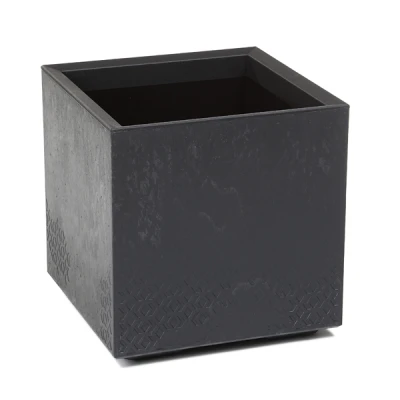 LAM-KWIETNIK KARO 400X400X400 BETON ANTRACYT