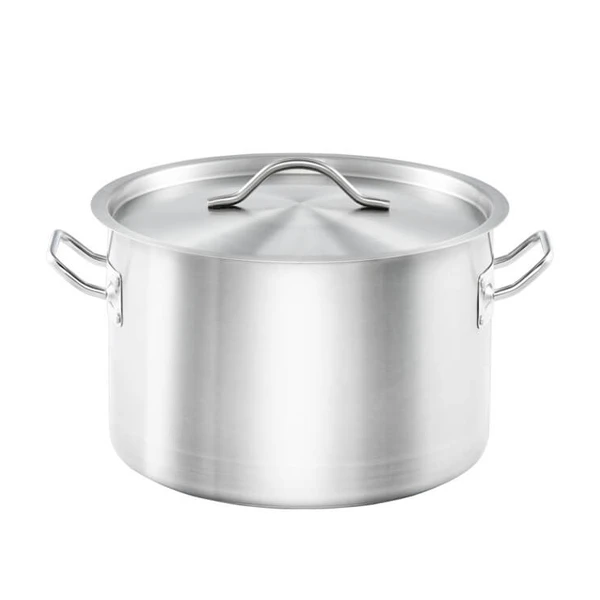 ST-GARNEK ŚREDNI STALOWY BASIC 20CM/3,8L Z/P 012206