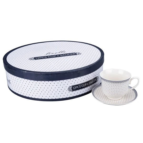 TOM-KPL. FILIŻANEK+SPODEK 6+6 250ML CR66-27