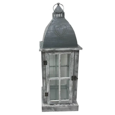 TOM-LATARNIA DREWNO DUŻA 58CM LRD12