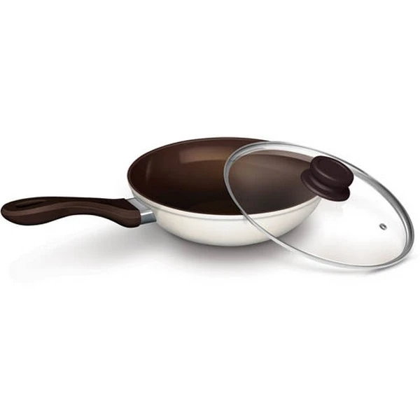 FAST-PATELNIA WOK CERAMICZNA 28CM Z/P K2885