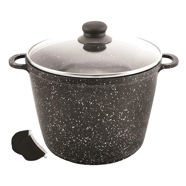 KH-3768 GARNEK ŻARO Z POWŁOKĄ MARMUROWĄ 28CM/9,4L