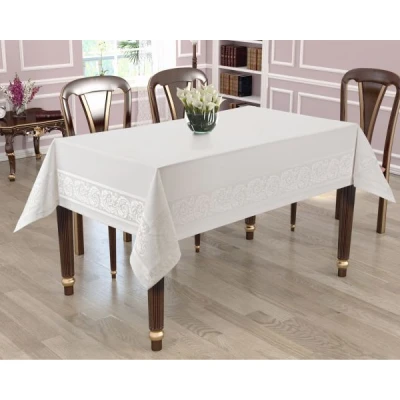 MESA-OBRUS *LAURA* 140X220 BIAŁY 320