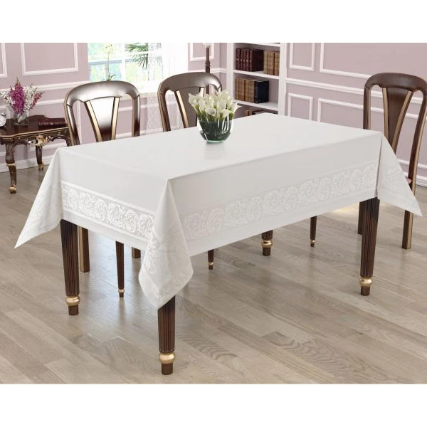 MESA-OBRUS *LAURA* 140X220 BIAŁY 320