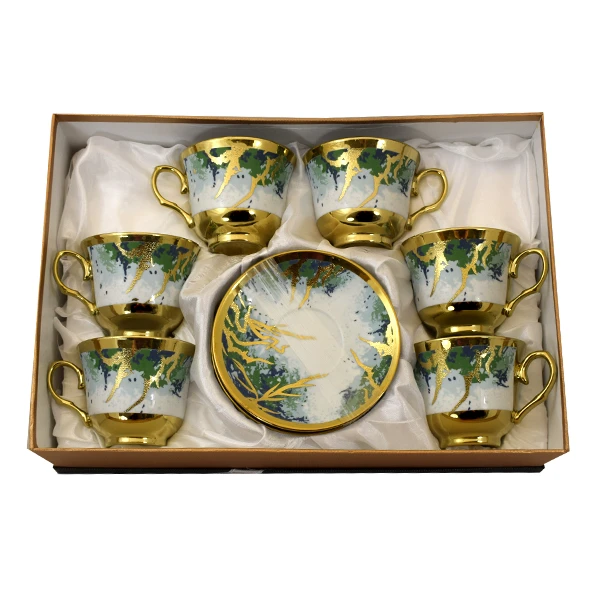 MMG-KPL. FILIŻANEK+SPODEK 6+6 GP-2202DG