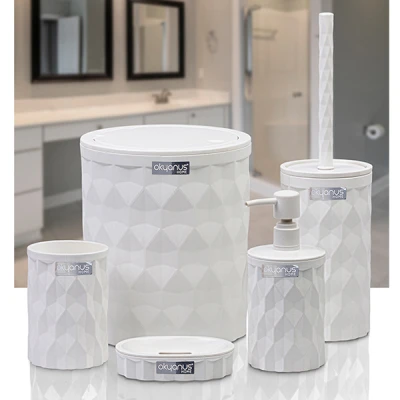 CH-ZESTAW ŁAZIENKOWY OKRĄGŁY 5 EL. BIAŁY 4671