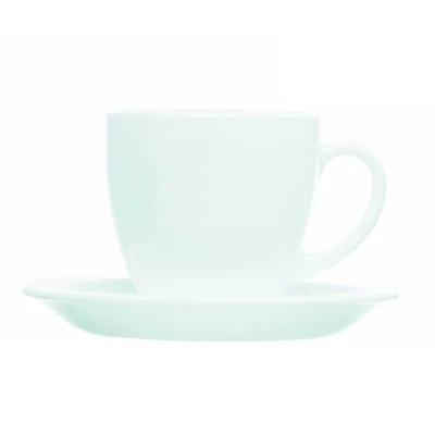 DAJ-KPL. FILIŻANEK+SPODKI 6+6 22CL CARINE BIAŁA