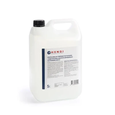 HEN-PROFESJONALNY PREPARAT DO PŁUKANIA I NABŁYSZCZANIA NACZYŃ 5L 975022