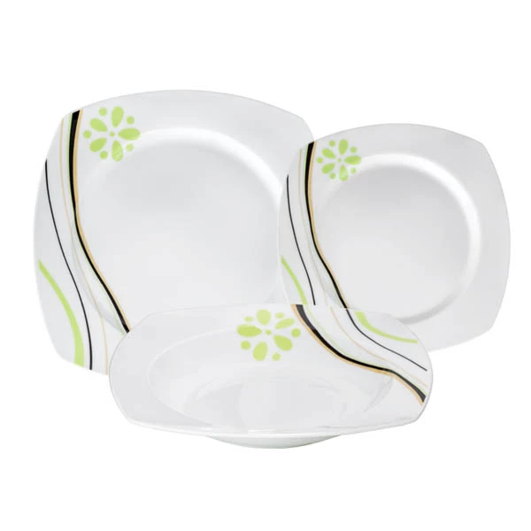 TG-KPL. 18 TALERZY OBIAD KWADRAT *15B026*