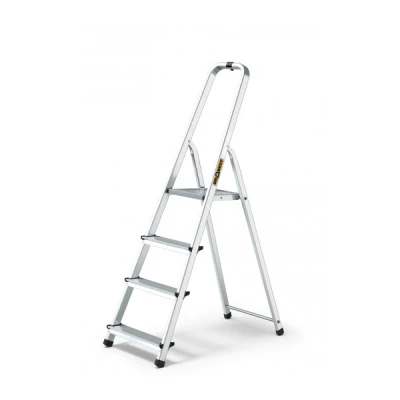 DRA-DRABINA ALUMINIOWA JEDNOSTRONNA *4* STOPNIOWA 125KG