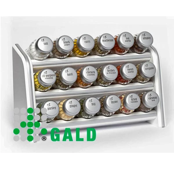 GALD-PÓŁKA STOJĄCO/WISZĄCA 18 *NS* SILVER BIAŁA