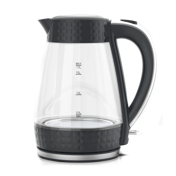 ŁUCZNIK-CZAJNIK SZKLANY ANTRACYT PREMIUM PK-2018